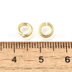 Messing Open Ringe springen&nbsp;KK-V007-004G-01