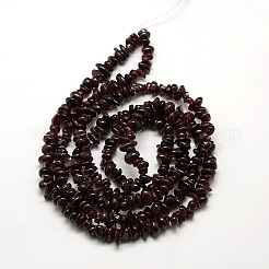 Natürlicher Granat Perlen Stränge&nbsp;G-P035-14