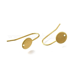Crochets de boucles d'oreilles en acier inoxydable 304&nbsp;STAS-B087-09B-G