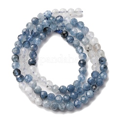 Natürliche Aquamarin Perlen Stränge&nbsp;G-C226-B03-4mm