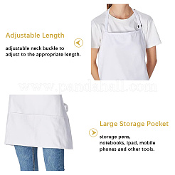 Ärmellose Schürze aus Polyester&nbsp;AJEW-WH20054-028B