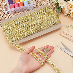 Rubans métalliques en polyester&nbsp;DIY-WH0542-61A