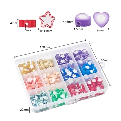 240pcs 12 Art handgemachte Polymer-Ton-Perlen&nbsp;CLAY-YW0001-29