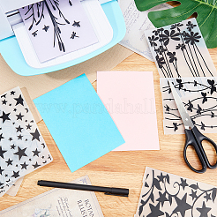 Cartelle di goffratura in plastica&nbsp;DIY-WH0186-48