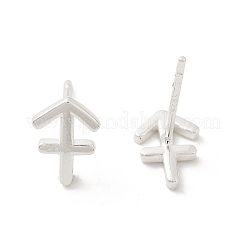 925 Orecchini in argento&nbsp;EJEW-K303-01S-09