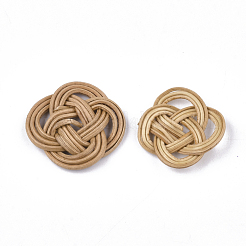Handgefertigte Anhänger aus Rohrgeflecht / Rattan&nbsp;X-WOVE-T006-129B