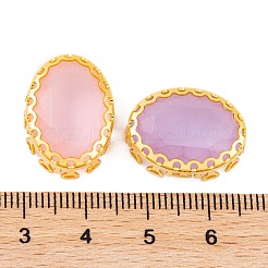 Ovale coudre sur strass&nbsp;GLAA-K069-05B-G