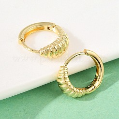 Boucles d'oreilles en laiton&nbsp;EJEW-D348-14G