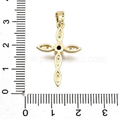 Ottone micro spianare pendenti zirconi&nbsp;LS-KK-Z100-43G-01