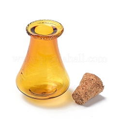 Korkflaschen aus Glas&nbsp;LS-AJEW-O032-01C
