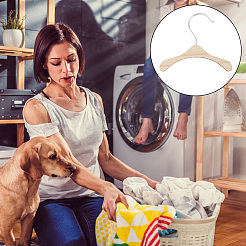 10 Stück 3 Stile Holz Kleiderbügel für Hund Katze&nbsp;AJEW-DR0001-09