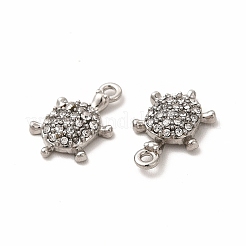 Acciaio inossidabile chirurgico 316 con ciondoli in strass di cristallo&nbsp;STAS-G305-06P