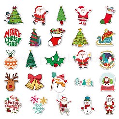 50 pz adesivi autoadesivi in pvc di natale&nbsp;XMAS-PW0001-194