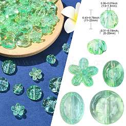 250g transparente Acrylperlen&nbsp;OACR-CJ0002-33B