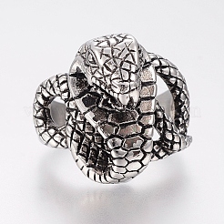 Fingerringe aus Edelstahl 304&nbsp;RJEW-G091-07