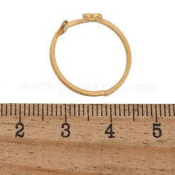 Anillos de puño de acero inoxidable 304 para mujer&nbsp;RJEW-D285-01G-L