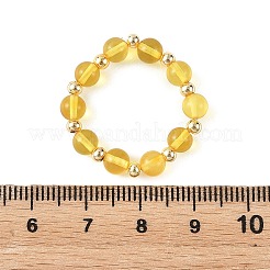 Anelli da donna in ambra naturale&nbsp;RJEW-JR01087-01
