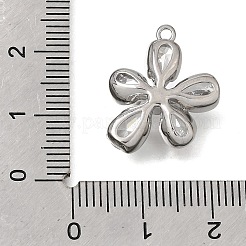 Ciondolo in ottone con pavé di zirconi cubici incastonati a cabochon&nbsp;CU-CBAC809-05P
