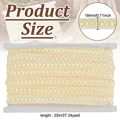 Spitzenbesatz aus Polyester&nbsp;OCOR-WH0078-421A