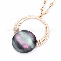 Colliers avec pendentifs en résine&nbsp;NJEW-JN02593