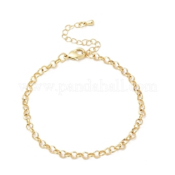 Gliederkettenarmband aus Messing für Damen&nbsp;BJEW-A065-08G