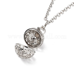 Colliers avec pendentif en laiton&nbsp;NJEW-P299-A04-P