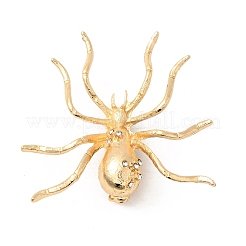Halloween-Legierung Strass Broschen für Kleidung&nbsp;JEWB-P049-01G