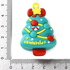 Weihnachtsmotiv-Anhänger aus PVC-Kunststoff&nbsp;FIND-I059-01H