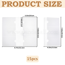Rechteckige PVC-Ordnertasche&nbsp;AJEW-WH0596-722