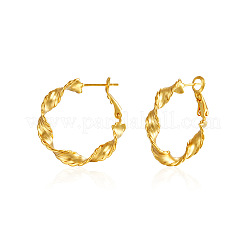 Pendientes de aro de latón&nbsp;WG72D12-01