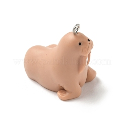 Pendentifs en résine opaque d'organismes marins&nbsp;FIND-A058-06A