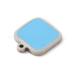Ciondoli in acciaio inox smaltato 304&nbsp;STAS-A078-07P