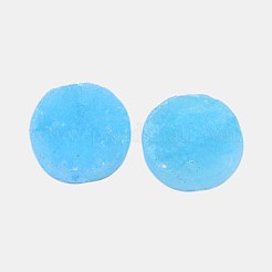 Galvanisieren natürlichen druzy Kristall cabochons&nbsp;G-L047-8mm-M