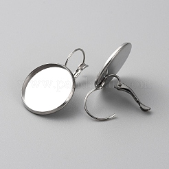 Creolen-Beschläge aus Edelstahl 304&nbsp;STAS-WH0001-17D-P