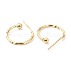 Clous d'oreilles en laiton&nbsp;KK-P205-02G