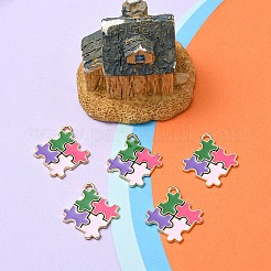 Pendentifs d'émail en alliage&nbsp;ENAM-YW0002-39A