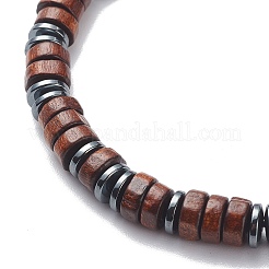Set di braccialetti impilabili con codice morse da 3 pezzo&nbsp;BJEW-JB08838-01