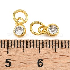 Laiton pavé de zircons cubiques&nbsp;CU-CBA3D67-13G-04