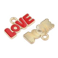 Pendentifs d'émail en alliage&nbsp;FIND-B061-02G-06