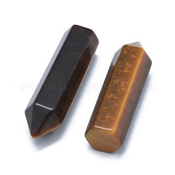 Natürliche Tigerauge spitzen Perlen&nbsp;X-G-G795-02-18