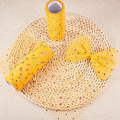 Rubans de maille déco paillettes coeur&nbsp;OCOR-BC0007-12