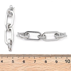 Messing Micro Pave klare Zirkonia Falte über Verschlüsse&nbsp;KK-Z080-08P