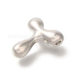 Cremagliera perle di ottone di placcatura&nbsp;KK-S051-01P-T