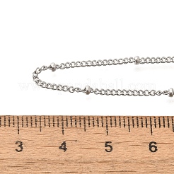 Collane con catena satellitare in acciaio inossidabile 304 anti-appannamento per le donne&nbsp;NJEW-K255-14P