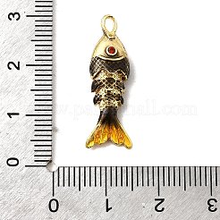 Cremagliera pendenti in ottone placcatura&nbsp;KK-A268-05G-A02