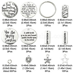 DIY-Schlüsselanhänger-Set mit inspirierenden Worten&nbsp;DIY-FS0005-26
