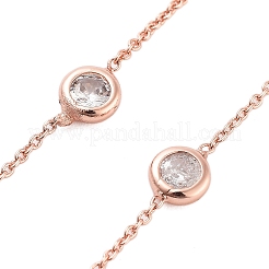 Filo per l'orecchio in ottone con placcatura a cremagliera&nbsp;KK-N255-08G-B-RS