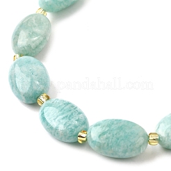 Fili di perline amazonite naturale&nbsp;G-H005-A14-02