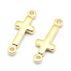 Connettori per maglie in ottone&nbsp;KK-J279-40G-NR