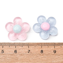 Transparente Harz- und Glitzerpulver-Cabochons&nbsp;RE-CBA0EC6-02